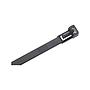 Brida nailon negra 280x7,5mm de 100 u.SapiSelco desmontable