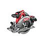 M18CCS55-502X Sierra circular para madera M18 FUEL™, diámetro del disco 165mm, máxima profundidad de corte 55mm, 5000rpm. Se suministra con 2 baterías M18B5 y cargador rápido M12-18FC, en HD-box