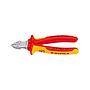 Alicate de corte diagonal160mm VDE Knipex